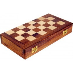 AVM 18" Folding Chess Set with Coins